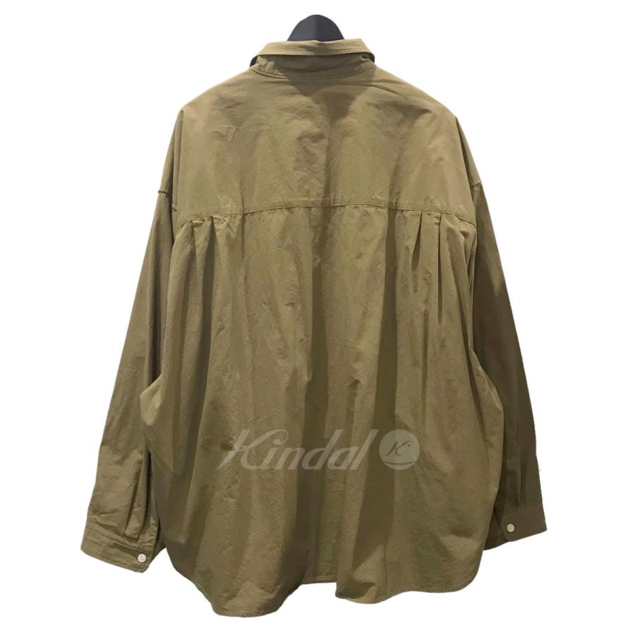 リフォメッド refomed 長袖シャツ WRIST PATCH WIDE SHIRT リスト 