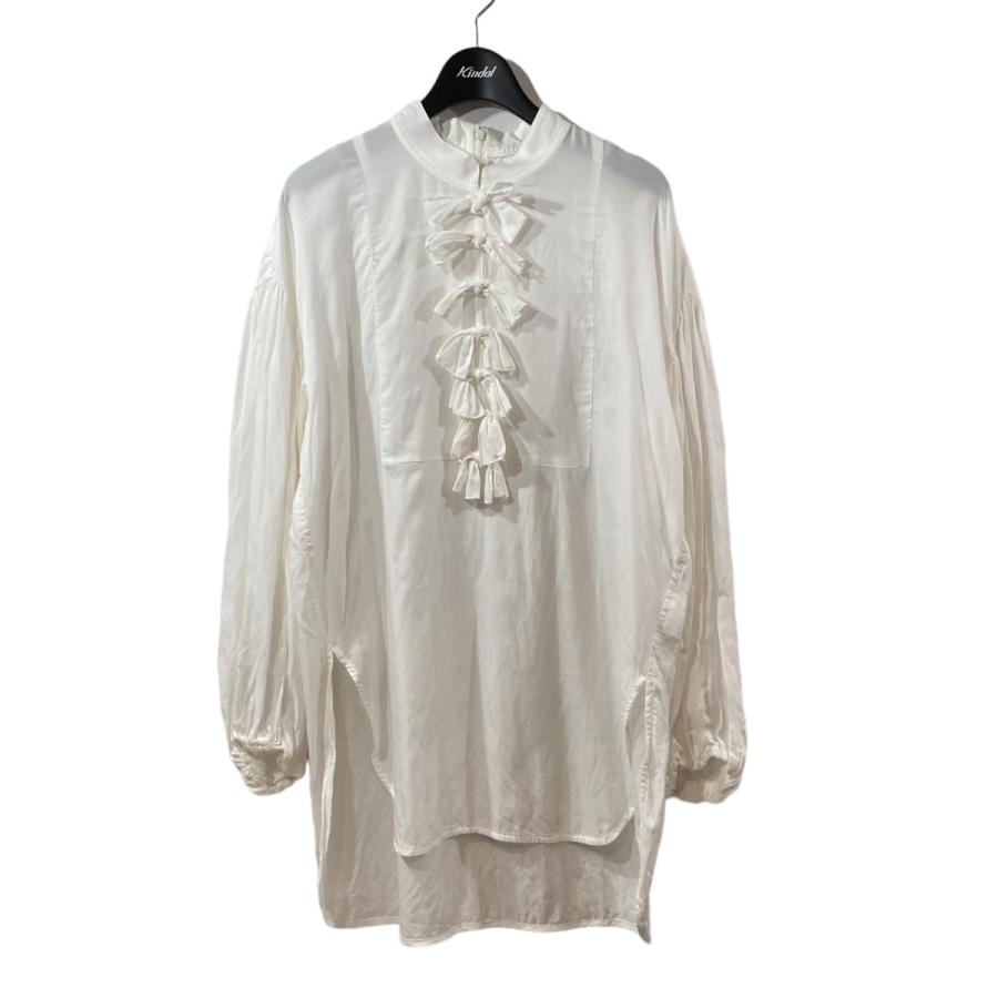 tsuru by mariko oikawa 新品 レース パフスリーブブラウス