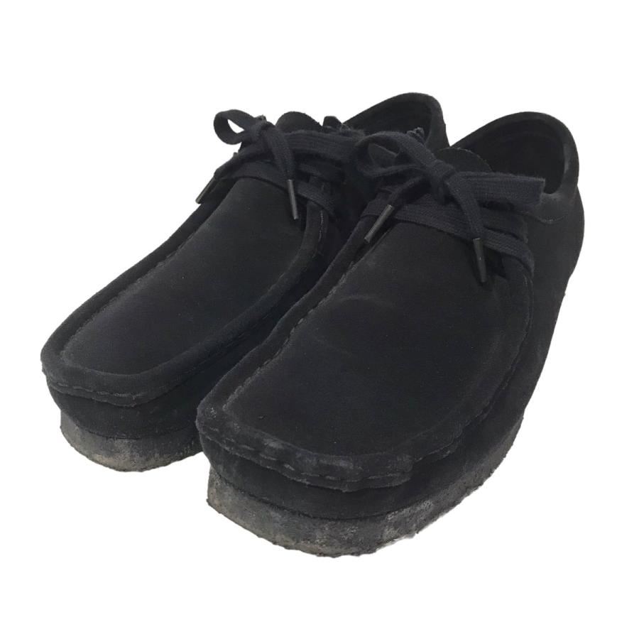 値下げ】Clarks ワラビーシューズ Wallabee 26773 ブラック サイズ 