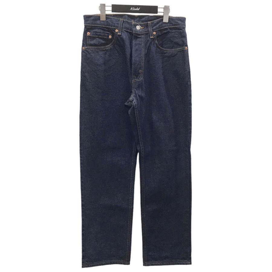 Levi's 00505-4834 Regular Fit Straight Leg Tapered Denim Pants, Made in USA, Men's Size W34 (approx.), Vintage. cotton blue type Vintage Second Hand