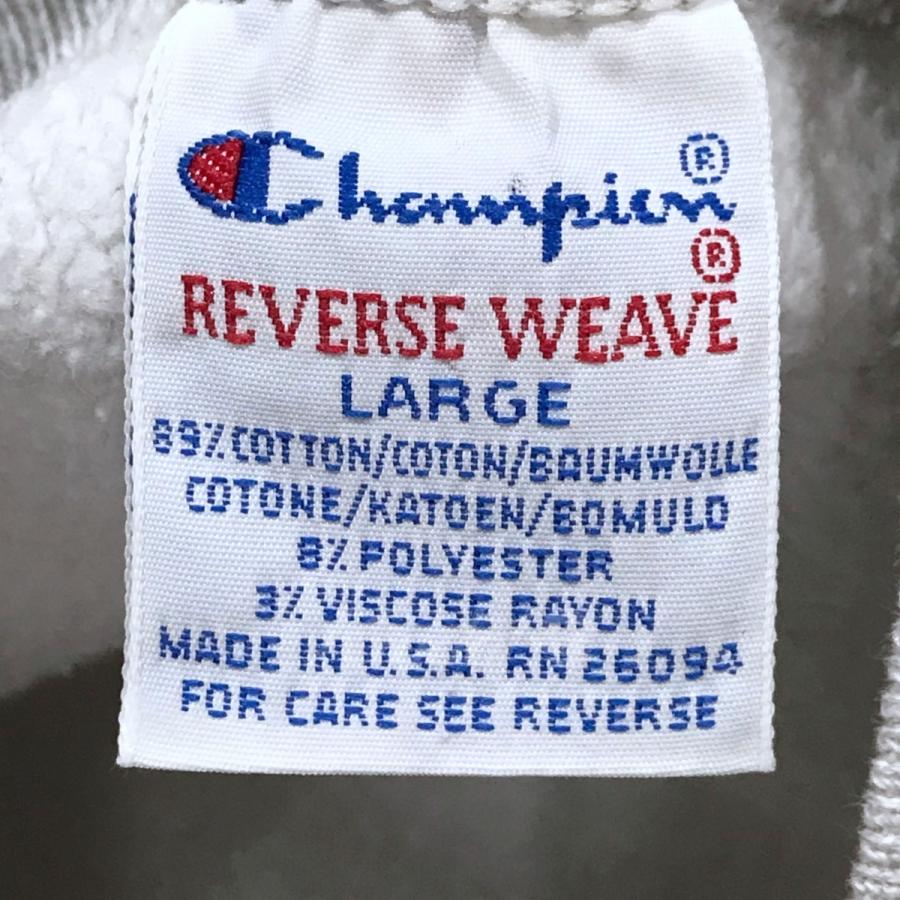 チャンピオン champion 90s スウェットトレーナー REVERSE WEAVE リバースウィーブ USA製 PURDUE グレー サイズ：L｜kindal｜07