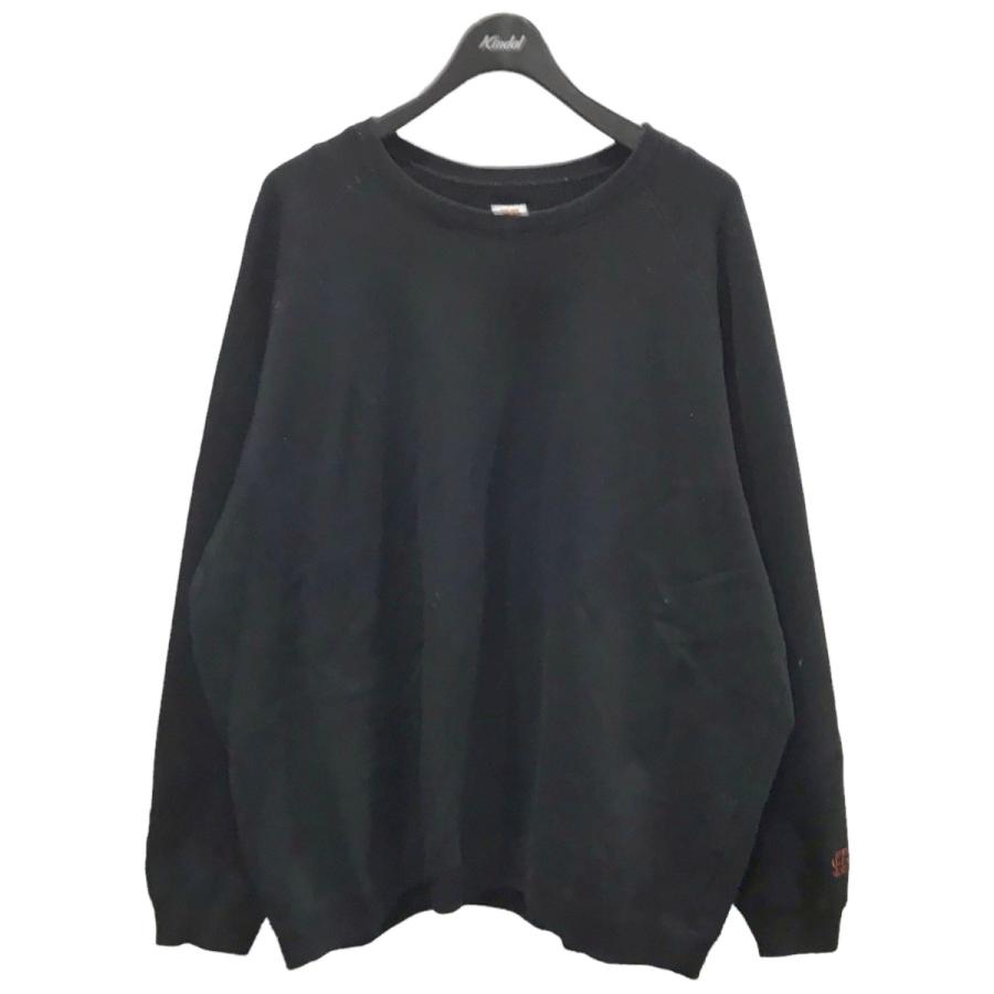 SEE SEE 黒 スウェットシャツXL