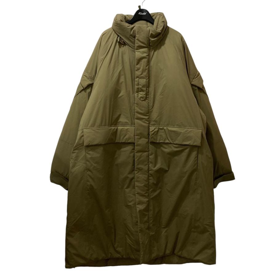 ハイク HYKE 中綿ロングコート 17353-1305 カーキ サイズ：XXL 