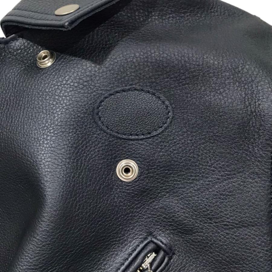 値下げ】cantate 23AW ダブルライダースジャケット British Leather