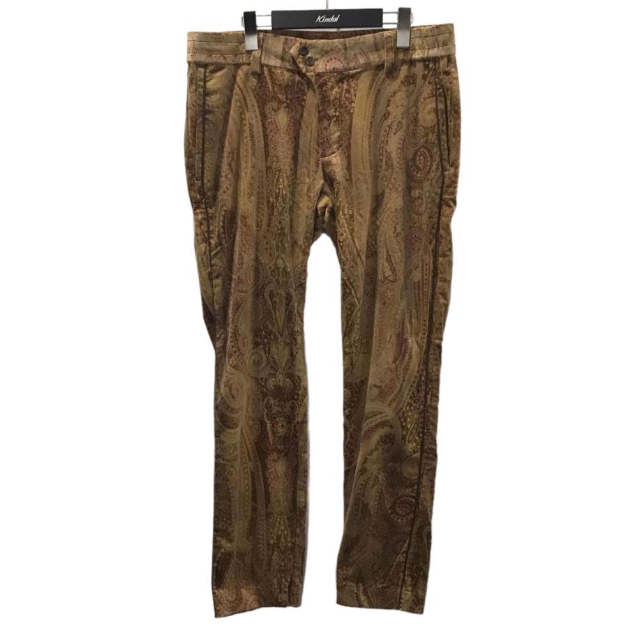 TMT ティーエムティー 20AW ペイズリープリントパンツ PAISLEY STRETCH 