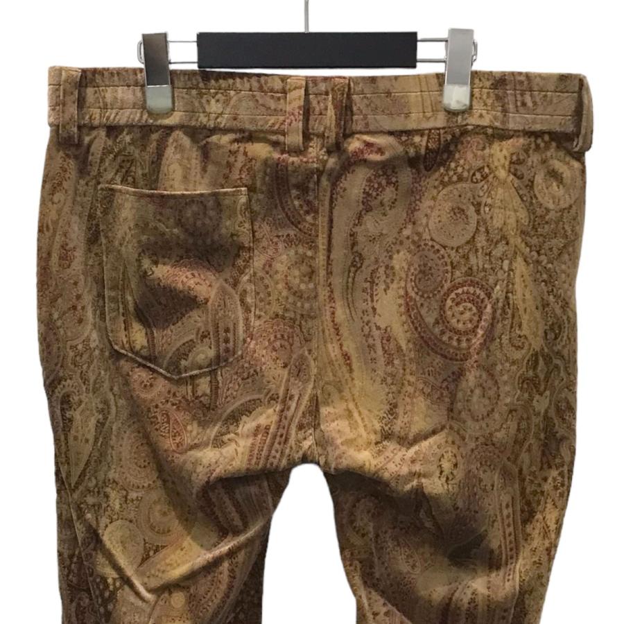 TMT ティーエムティー 20AW ペイズリープリントパンツ PAISLEY STRETCH 