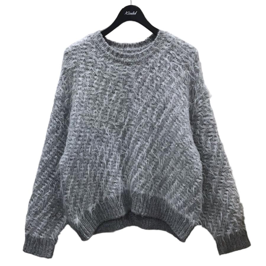 gypsohila ジプソフィア　Feather Glitter Knit Feather Glitter Knit ジプソフィア gypsohila