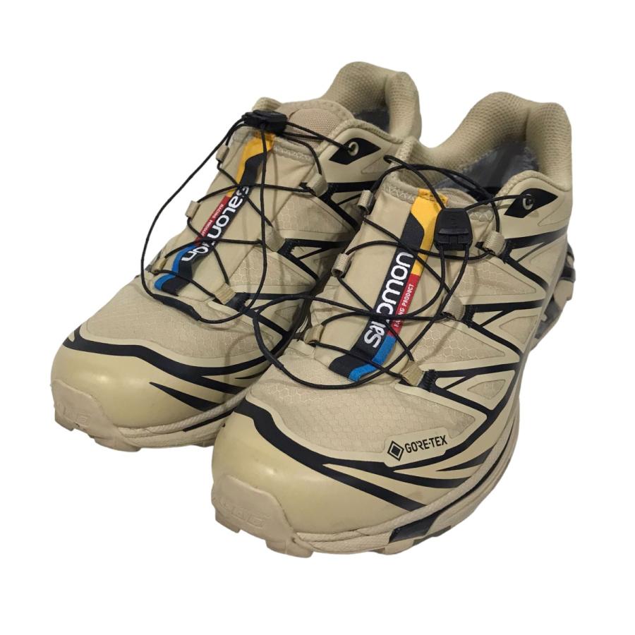 サロモン SALOMON ゴアテックススニーカー XT-6 GTX 474455 ベージュ 