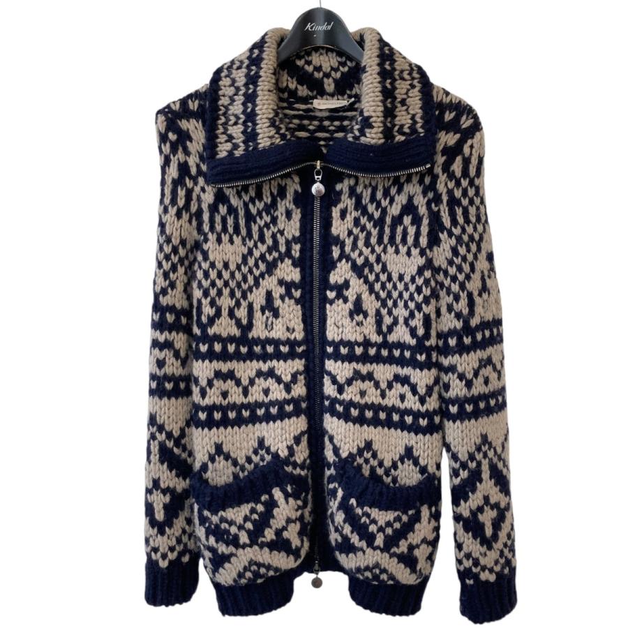 MONCLER モンクレール カーディガン ウール ネイビー 19AW Lサイズ MONCLER モンクレール カーディガン ウール ネイビー 19AW Lサイズ