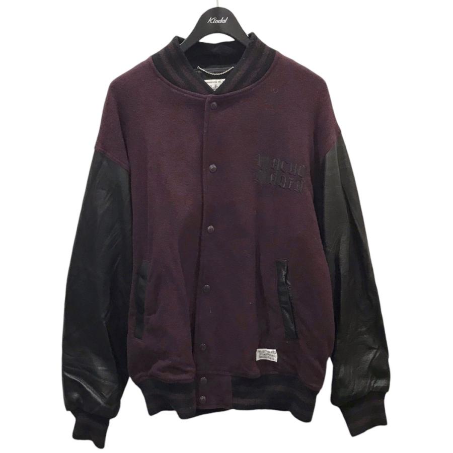 【値下げ】WACKO MARIA レアーバーシティージャケット LEATHER VARSITY JACKET ( TYPE-2 ) ワインレッド・ブラック サイズ:M (EC) : 8077000622831 : カインドオルYahoo!店 - 通販 - Yahoo!ショッピング 【値下げ】WACKO MARIA レアーバーシティージャケット LEATHER VARSITY JACKET ( TYPE-2 ) ワインレッド・ブラック サイズ:M (EC) : 8077000622831 : カインドオルYahoo!店 - 通販 - Yahoo!ショッピング