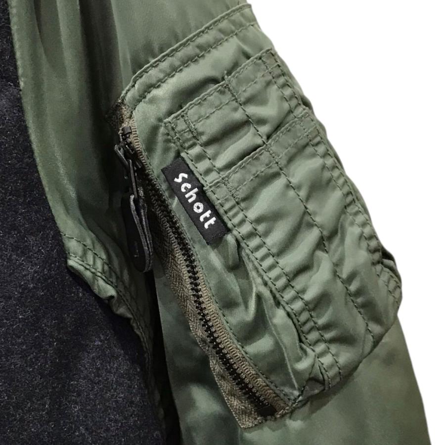 Schott N.Y.C（ショット） 【値下げ】Schott リバーシブル中綿