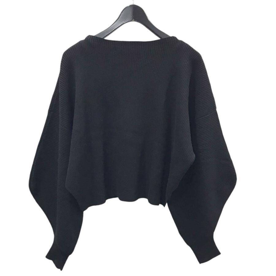 Curensology カレンソロジー 22AW リブクロップドニットプルオーバー 