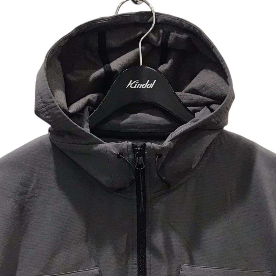 BRIEFING フード付きジャケット M グレー/ブラック BRIEFING グレー フリース ジャケット 【公式通販】