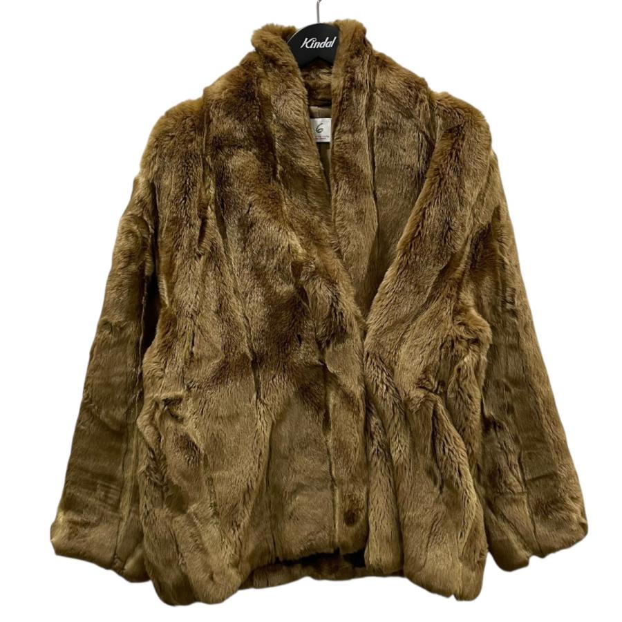 値下げ】6(ROKU) BEAUTY＆YOUTH フェイクミンクファーコート FAKE MINK
