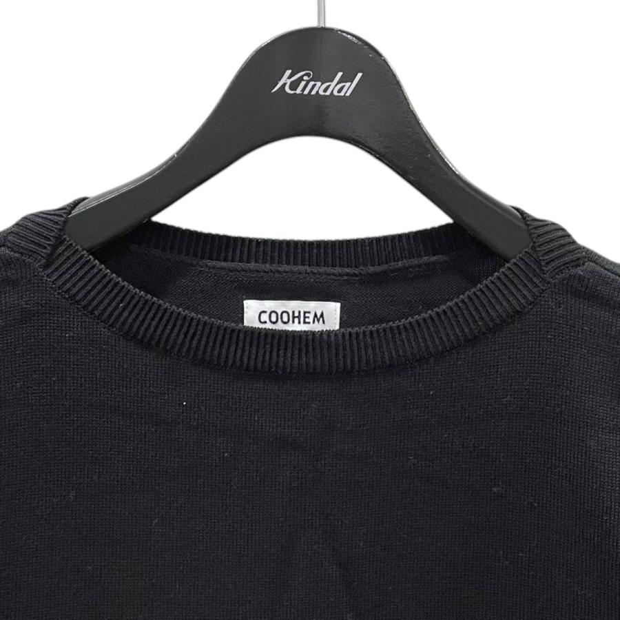 Coohem（コーヘン） ボーダー柄ニットセーター MARINE TWEED