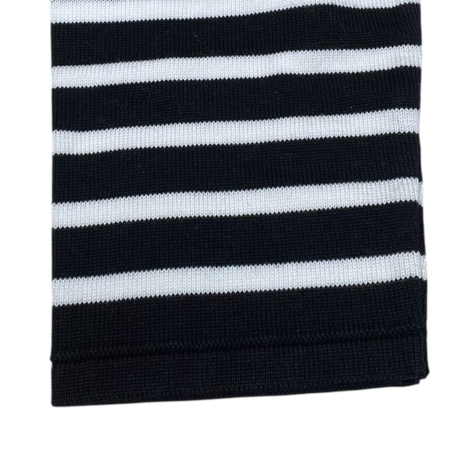 Coohem（コーヘン） ボーダー柄ニットセーター MARINE TWEED
