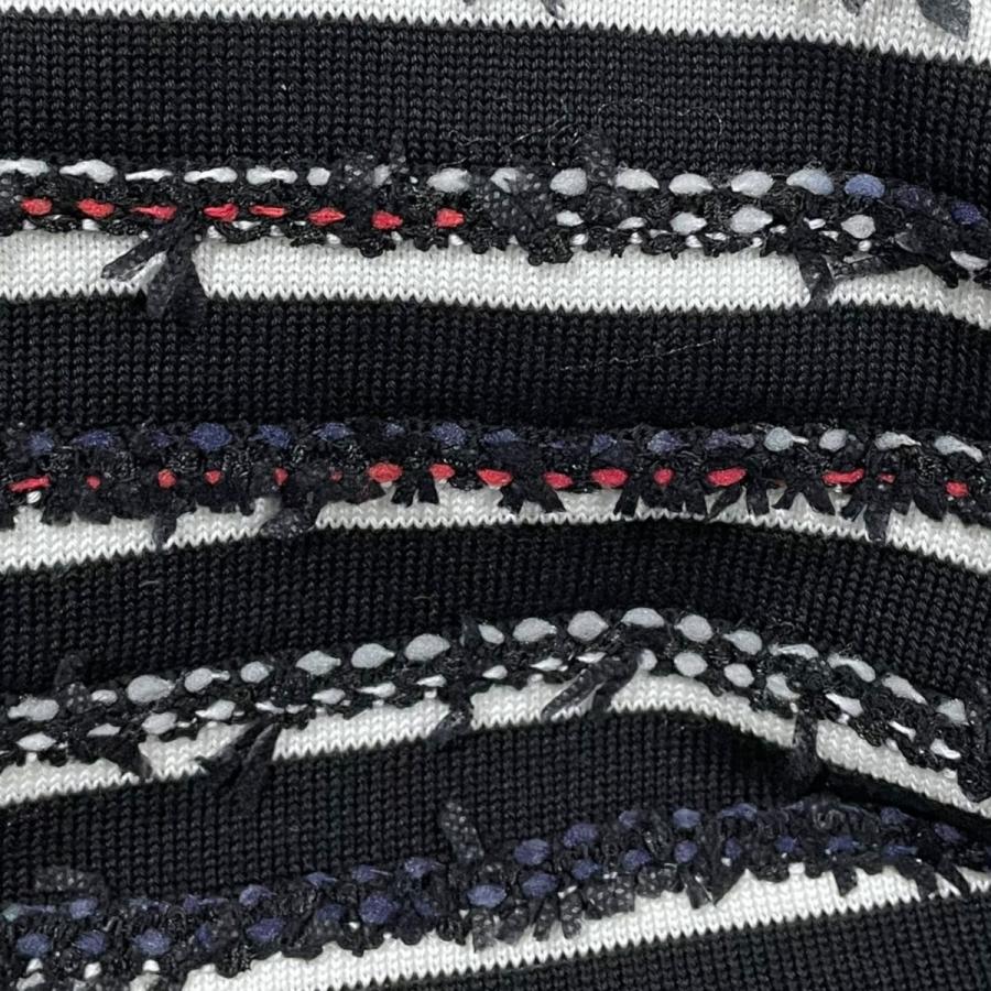 Coohem（コーヘン） ボーダー柄ニットセーター MARINE TWEED