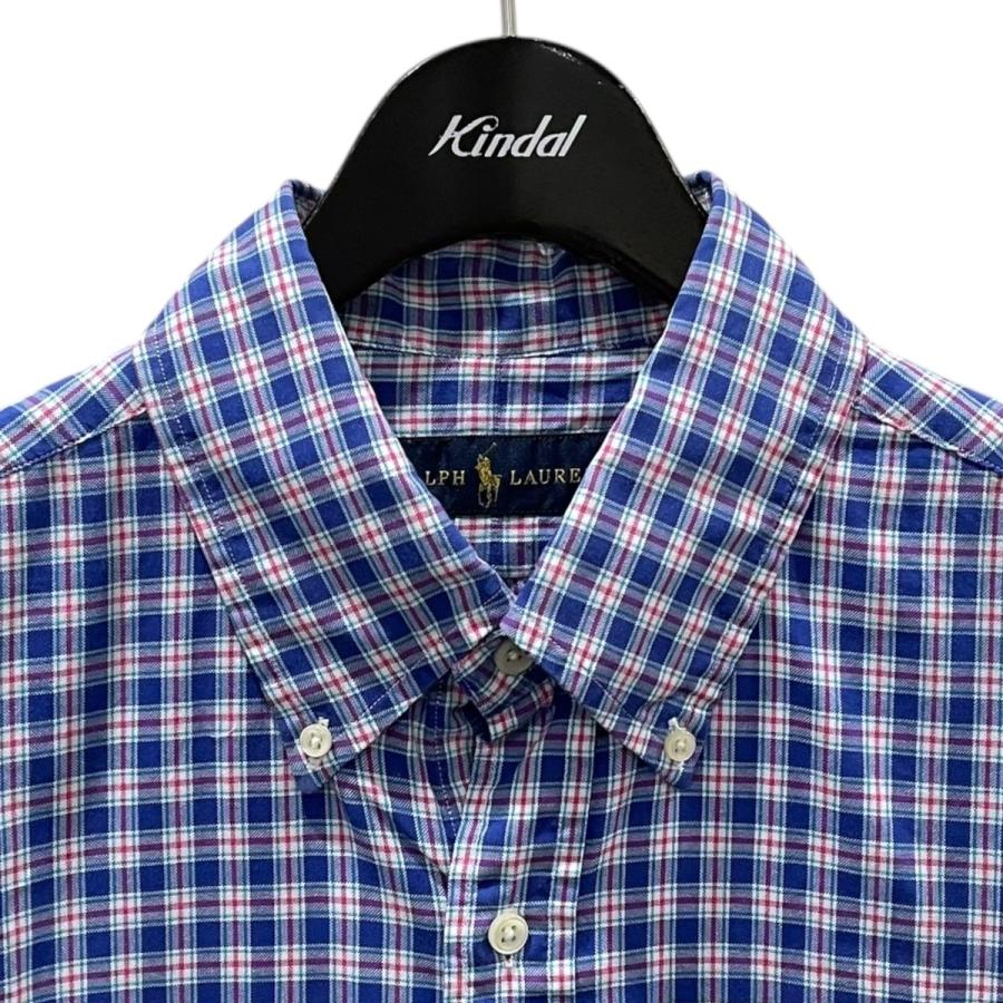 がぱおらいす！Polo Ralph Lauren チェック柄シャツ POLO RALPH LAUREN ラルフローレン チェック柄シャツ ブルー