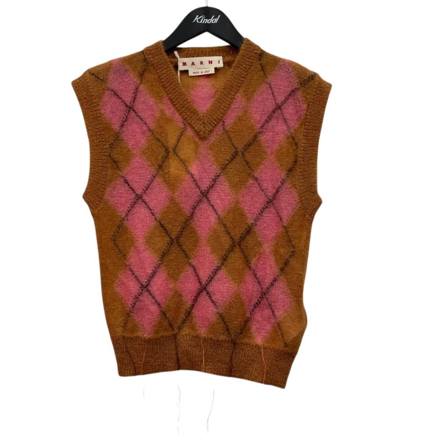 MARNI（マルニ） 【値下げ】MARNI アーガイル ニットベスト CVMG0129Q0