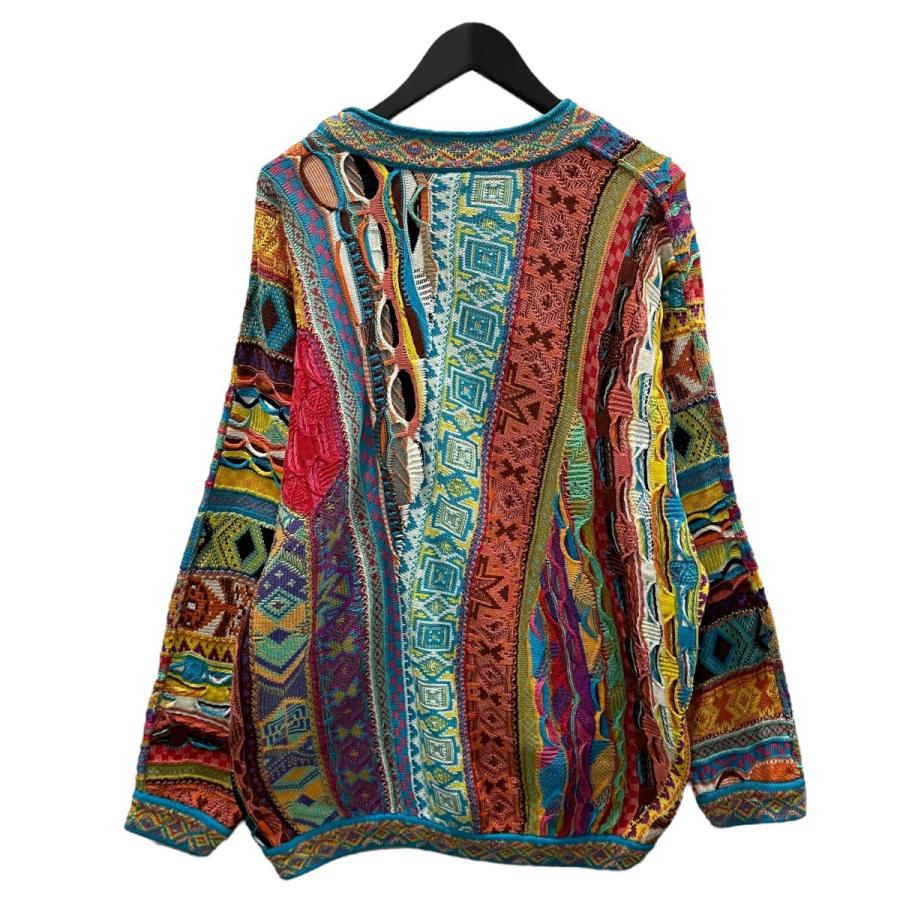 クージー　ニット　L　ジャガード　3D ③ 90's COOGI 3D Knit Sweater S / クージー 3Dニット ウール
