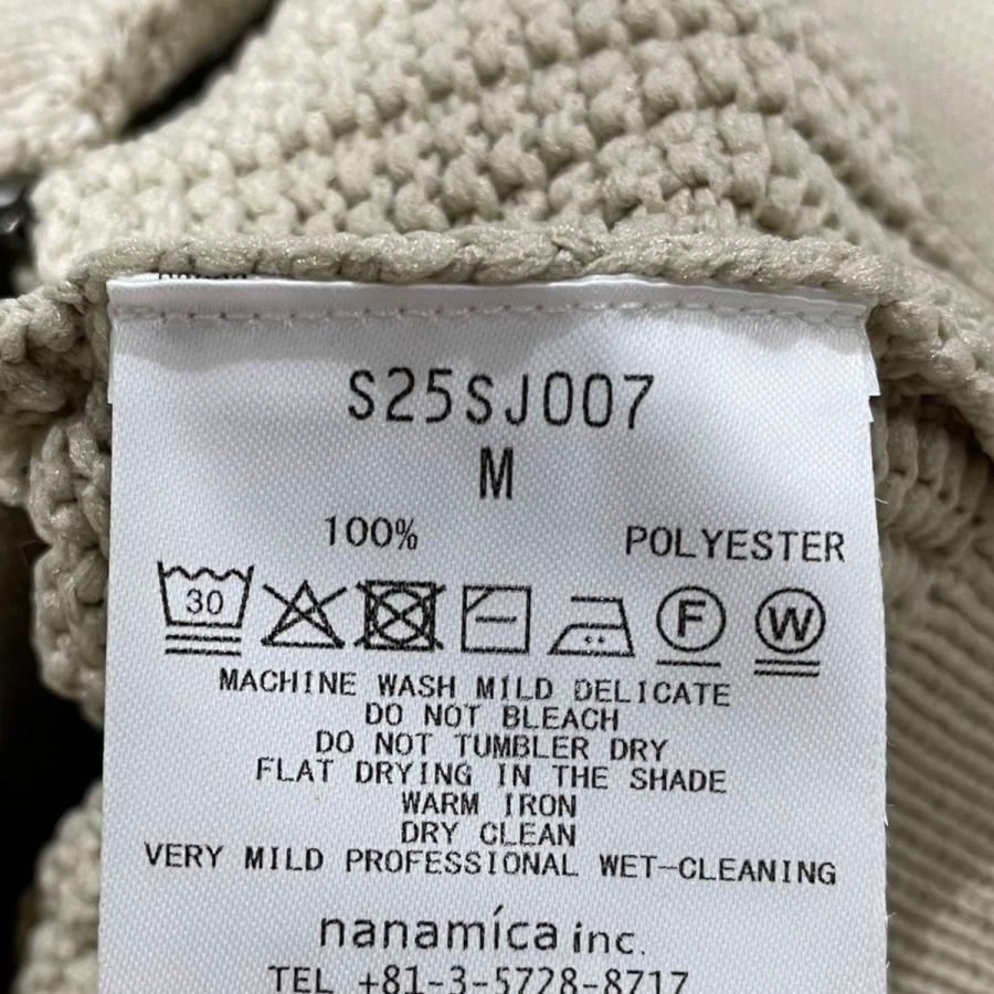 nanamica（ナナミカ） 【値下げ】nanamica 25SS ジップアップニット