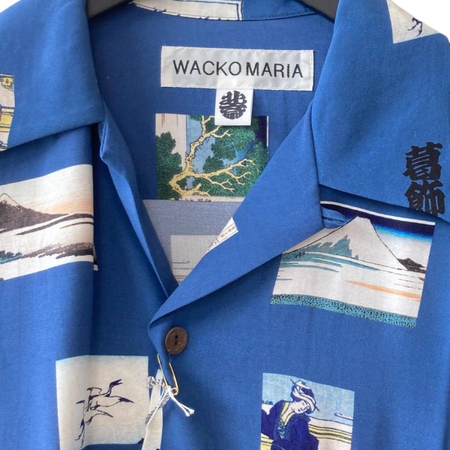 WACKO MARIA（ワコマリア） 葛飾北斎 S S HAWAIIAN SHIRT アロハシャツ