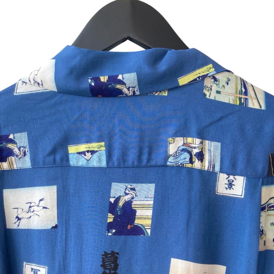 WACKO MARIA（ワコマリア） 葛飾北斎 S S HAWAIIAN SHIRT アロハシャツ