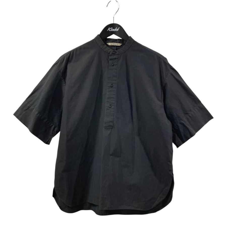 オーラリー　メンズ　半袖　ポロシャツ　アムンゼン　プルオーバー AURALEE（オーラリー） AURALEE 21SS WASHED FINX RIPSTOP CHAMBRAY