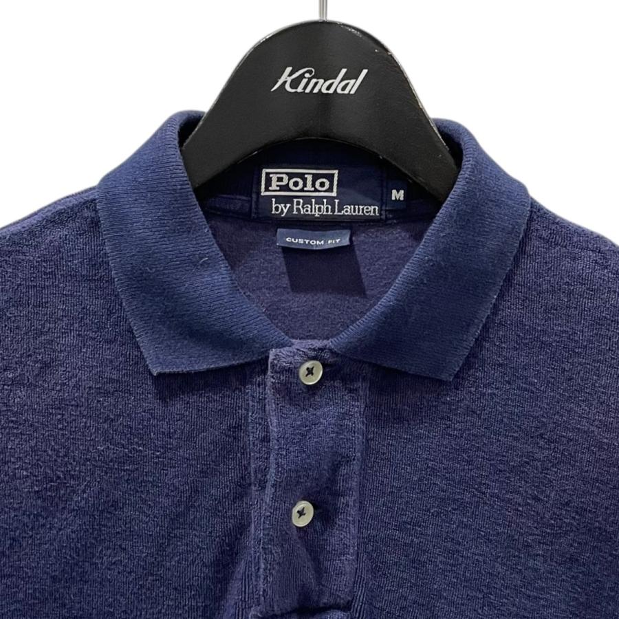 正規品新品未使用Ralph Lauren カスタムフィット ポロシャツ ネイビー ポロ ラルフ ローレン POLO RALPH LAUREN カスタム スリム