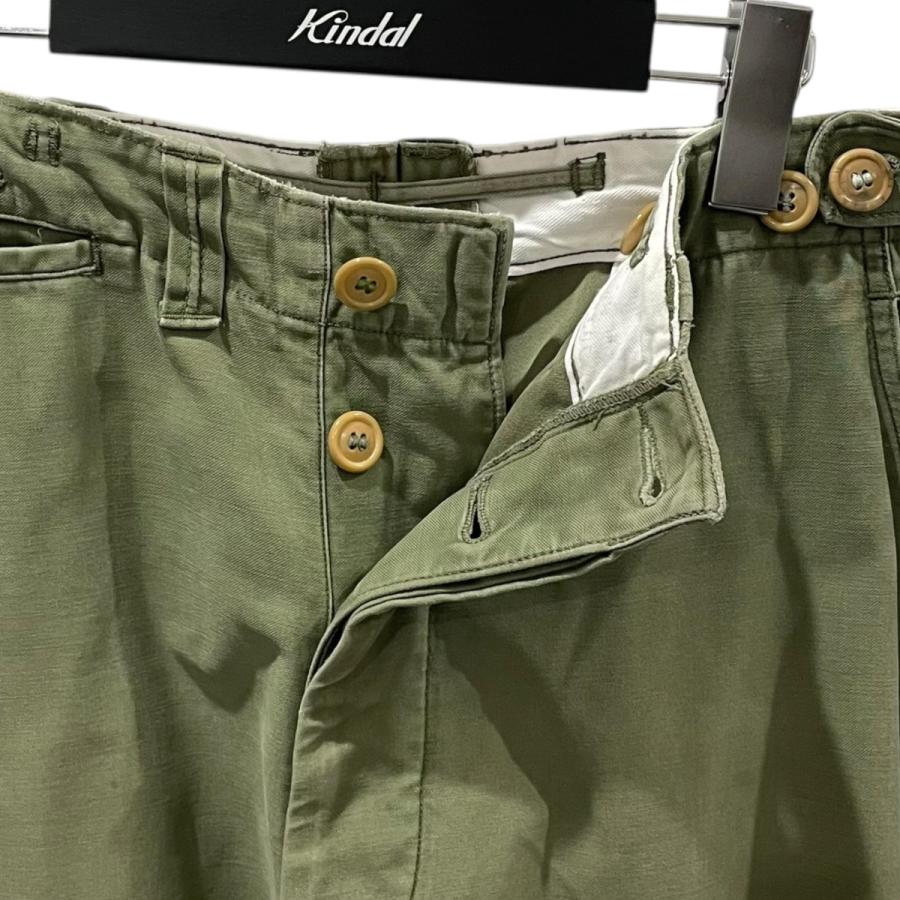 値下げ】US ARMY 40s M-43 ミリタリーパンツ オリーブ サイズ：不明