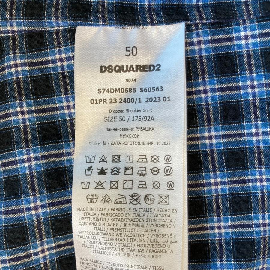 DSQUARED2（ディースクエアード） 【値下げ】DSQUARED2 チェックシャツ 