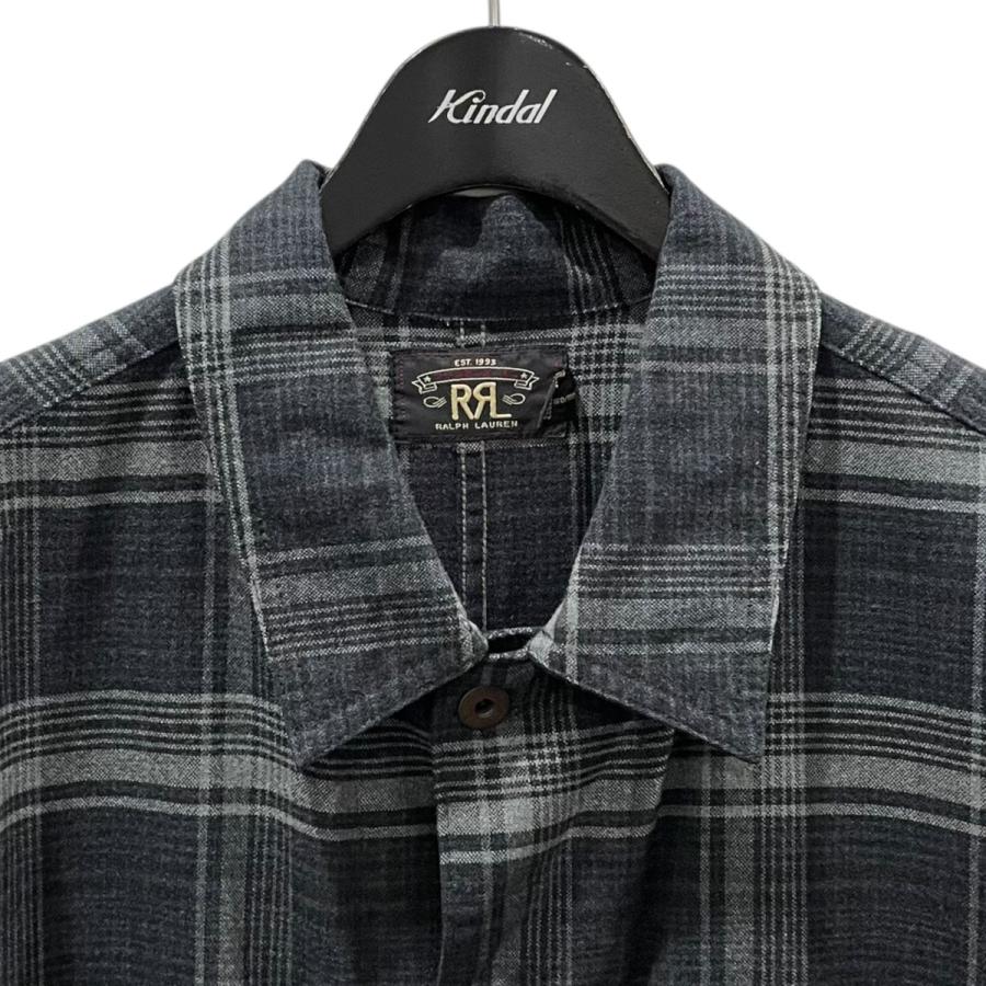 z*y様 Ralph Lauren ダブルアールエル　チェックシャツジャケット RRL Ralph Lauren ダブルアールエル チェック柄シャツジャケット