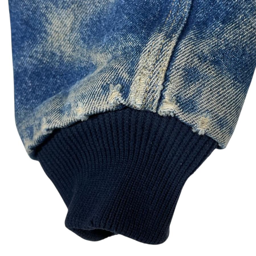 (超レア) CARHARTT デニムジャケット ジップ アズテック ブランケット 超レア) CARHARTT デニムジャケット ジップ アズテック ブランケット