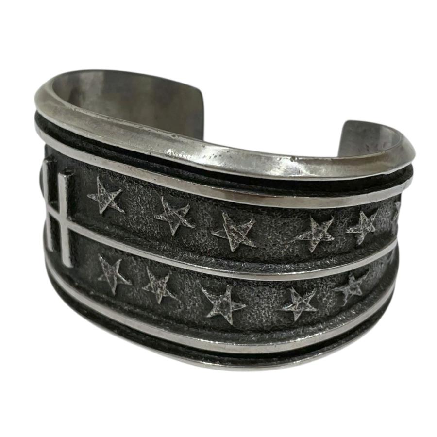 【値下げ】インディアンジュエリー スターバングル Aaron Anderson アーロンアンダーソン ナバホ族 シルバー (四ツ橋北堀江店) | Indian Jewelry