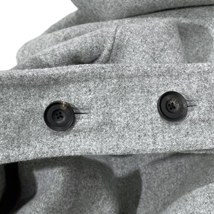 ebure エブール ジロンラム メルトン オーバー コート 36 EBURE(エブール) 22AWジロンラム メルトン プルオーバー ブラウス