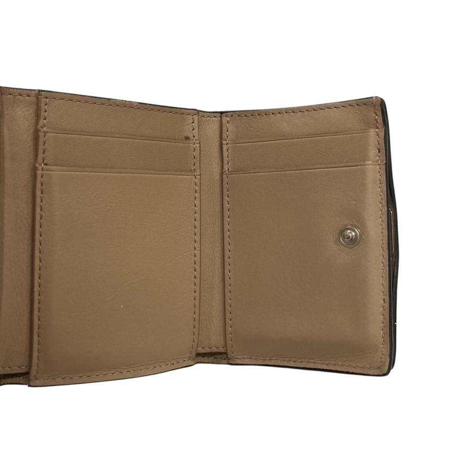 LOEWE（ロエベ） トライフォールド アナグラム 3つ折り財布 ベージュ