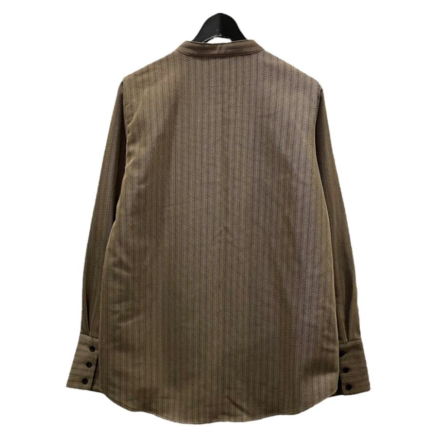 TODAYFUL 【値下げ】TODAYFUL 20AW バンドカラーシャツ Stripe