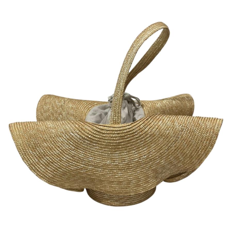 『期間限定値下げ』　美品　ラドロー　カゴバック LUDLOW（ラドロー） 美品 シェルモチーフ バスケットバッグ / かご