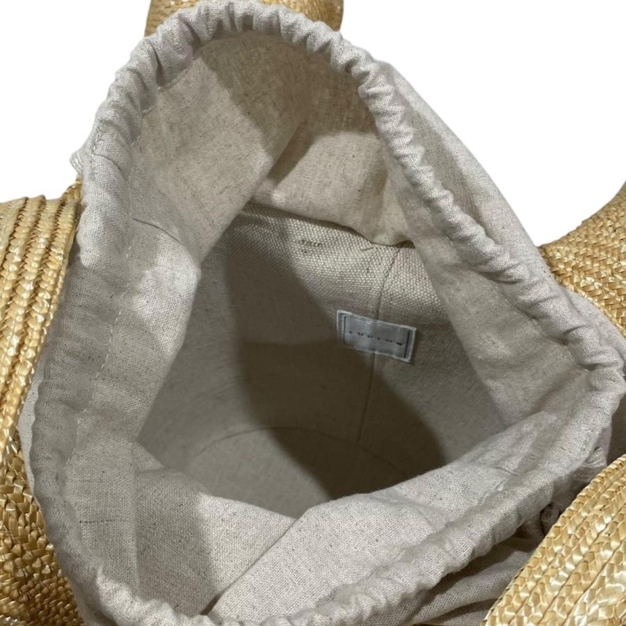 LUDLOW（ラドロー） かごバッグ フレアストローバスケット ナチュラル