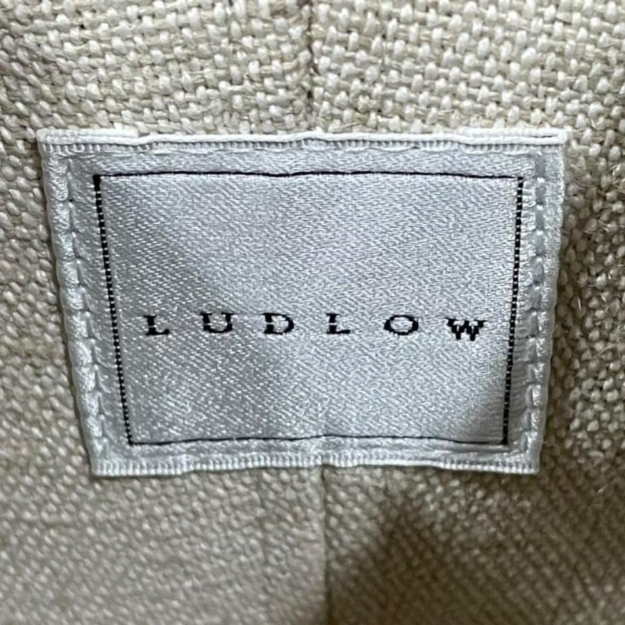 LUDLOW（ラドロー） かごバッグ フレアストローバスケット ナチュラル