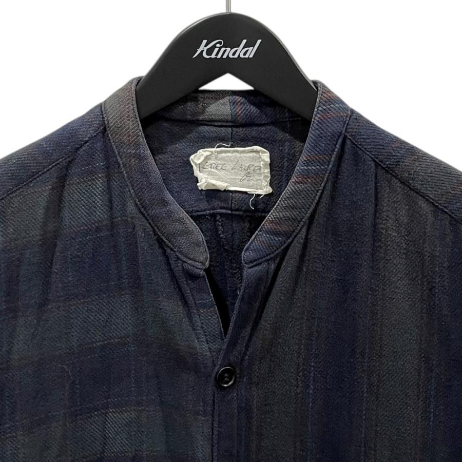 値下げ】GREG LAUREN 加工チャック柄シャツ Venice Night Studio Shirt