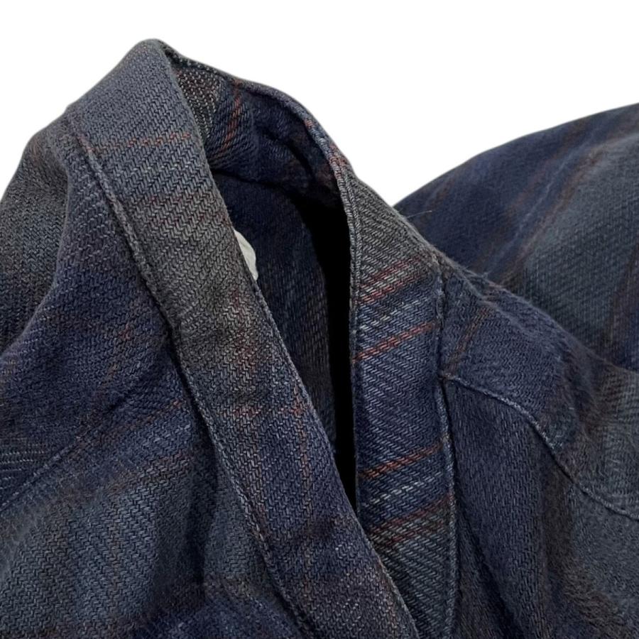 値下げ】GREG LAUREN 加工チャック柄シャツ Venice Night Studio Shirt