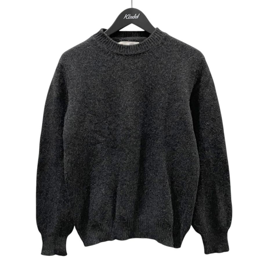 COOTIE / ニット・セーター(厚手)/M/ウール/GRY CORGI（コーギ） ウールニットセーター チャコールグレー サイズ