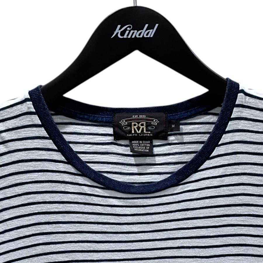 RRL Ralph Lauren（ダブルアールエル） RRL ボーダー柄ポケットTシャツ