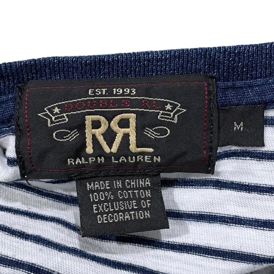 RRL Ralph Lauren（ダブルアールエル） RRL ボーダー柄ポケットTシャツ