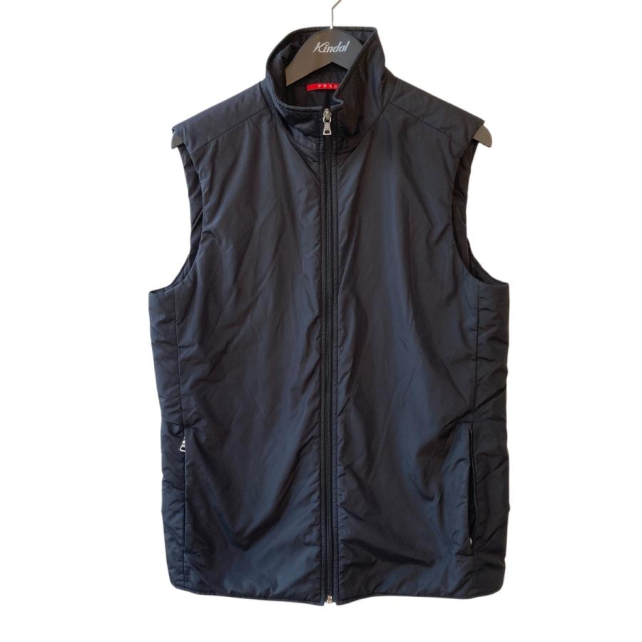 PRADA（プラダ） 中綿 ベスト SC192M ブラック サイズ：S