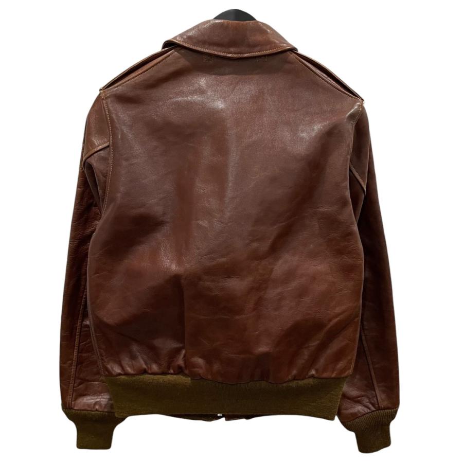 【値下げ】Buzz Rickson’s ジップアップレザージャケット Type A-2 leather flight jacket レサーフライトジャの画像