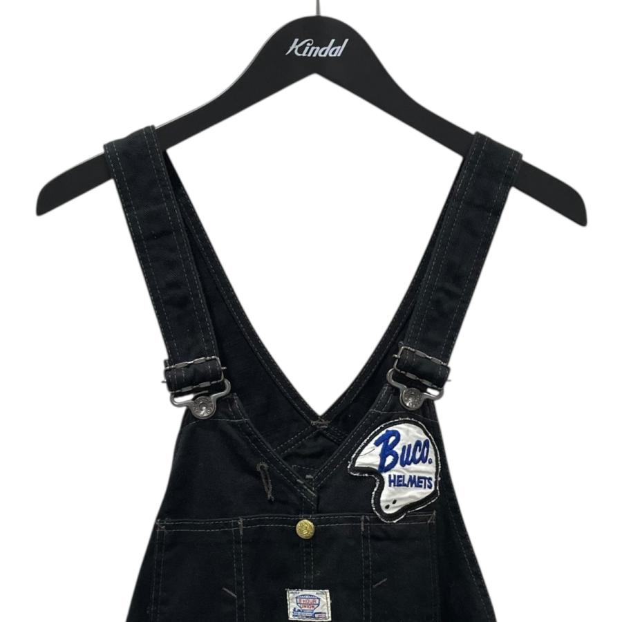 リアルマッコイズ THE REAL McCOY'S オーバーオール ブラック サイズ