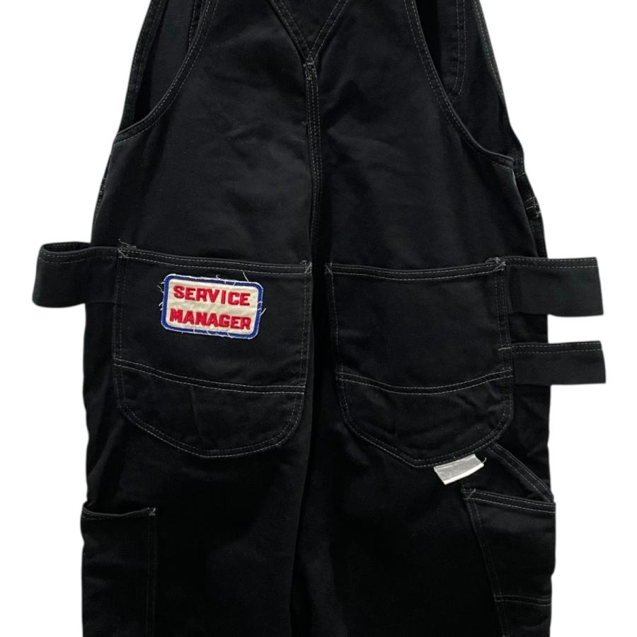 リアルマッコイズ THE REAL McCOY'S オーバーオール ブラック サイズ