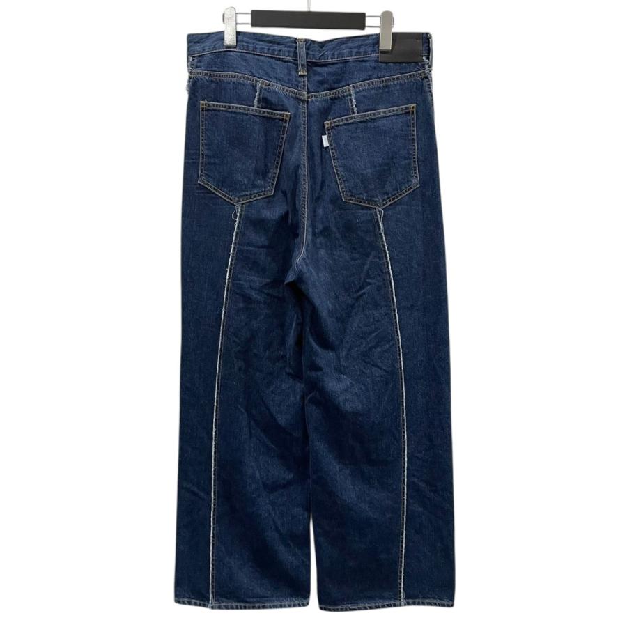 JieDa（ジエダ） 【値下げ】jieda フロントフリンジ加工デニムパンツ